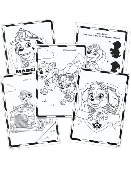 Conjunto de Actividades PAW Patrol - Libro y Stickers