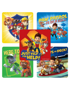 Stickers PAW Patrol SmileMakers - 100 unidades temáticas