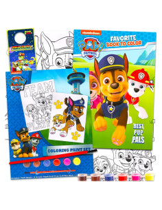 Conjunto de Arte Paw Patrol con Libro y Stickers