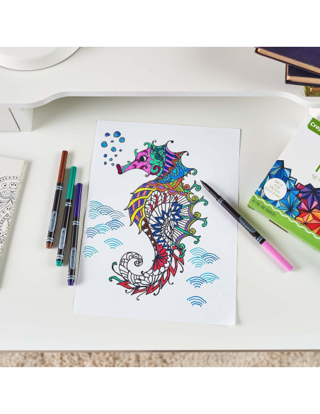 Marcadores de Punta Fina Crayola 40 Unidades para Colorear Marcadores de Punta Fina Crayola 40 Unidades para Colorear