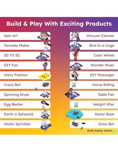 Kit STEM Butterfly Edufields 20 en 1 para Niños 8-12 Años