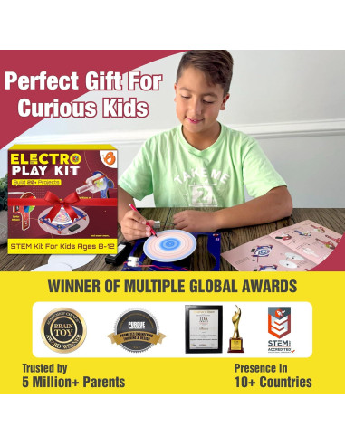 Kit STEM Butterfly Edufields 20 en 1 para Niños 8-12 Años