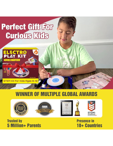 Kit STEM Butterfly Edufields 20 en 1 para Niños 8-12 Años Kit STEM Butterfly Edufields 20 en 1 para Niños 8-12 Años