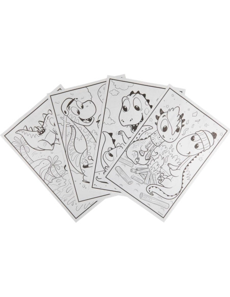 Libro para Colorear Crayola Dinosaurios 96 Páginas Niños