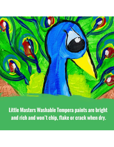 Pintura tempera lavable Handy Art 1.89 L Blanco Mate