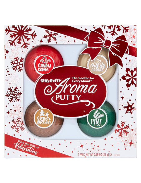 Aroma Putty Crayola Set Invierno 4 Fragancias Relajantes