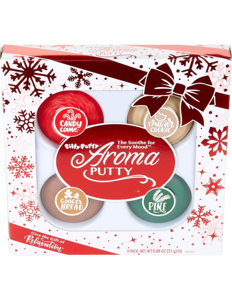 Aroma Putty Crayola Set Invierno 4 Fragancias Relajantes