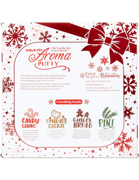 Aroma Putty Crayola Set Invierno 4 Fragancias Relajantes