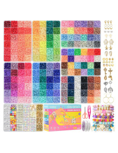 Kit de Fabricación de Pulseras Gionlion 30,000 Piezas 168 Colores
