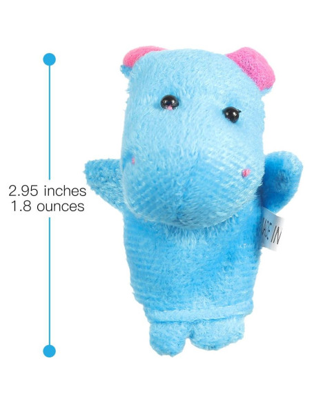 Acekid Set de 10 Marionetas de Dedos de Animales para Bebés