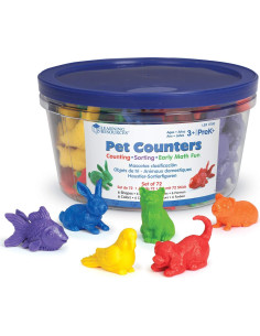 Contadores de Mascotas Domésticas Learning Resources - Set 72 Piezas 2