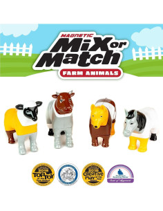 Juego de Juguetes Magnéticos Popular Playthings 16 Piezas 2