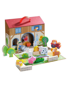 HABA Set de Juego en la Granja 23 Piezas para Niños