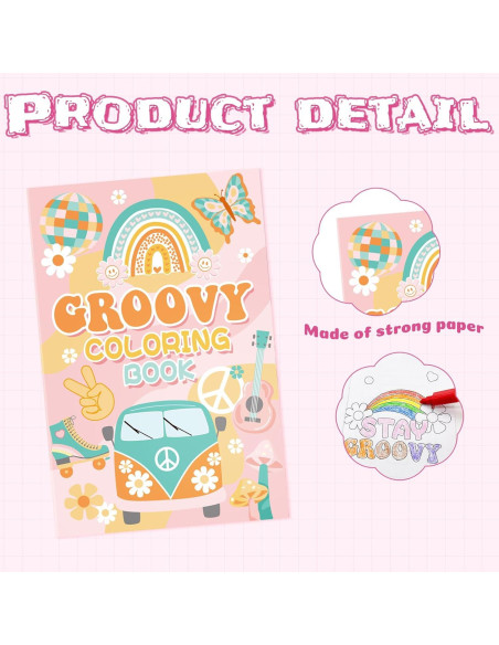 24 Libros de Colorear para Niños Cinrobiye 6x4 cm Diversión