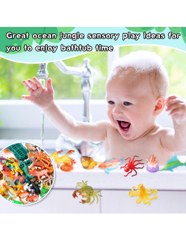 105 Piezas Juguetes de Animales Safari WinnerWhy Realistas