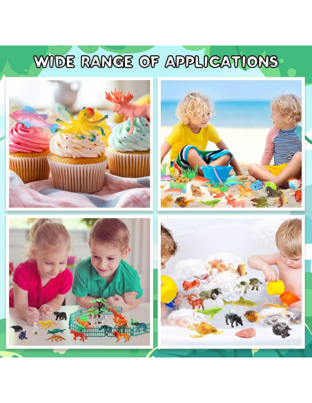 105 Piezas Juguetes de Animales Safari WinnerWhy Realistas