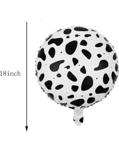 5 Globos de Aluminio Vaca RS para Fiesta de Cumpleaños 2