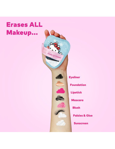 MakeUp Eraser Hello Kitty 7 Días Desmaquillante Reutilizable