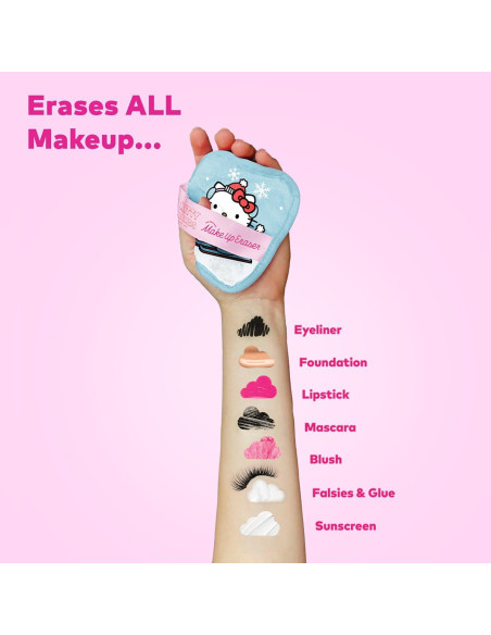 MakeUp Eraser Hello Kitty 7 Días Desmaquillante Reutilizable