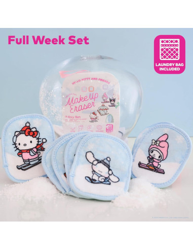 MakeUp Eraser Hello Kitty 7 Días Desmaquillante Reutilizable