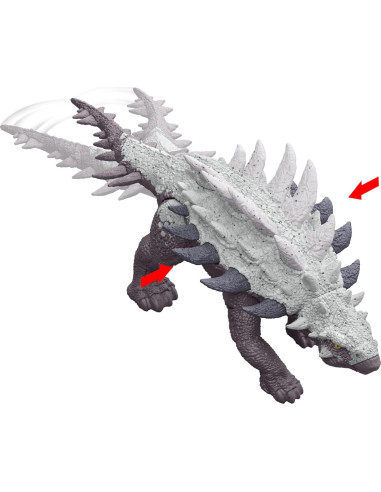 Juguete Dinosaurio Mattel Jurassic World Strike Attack 17.78cm