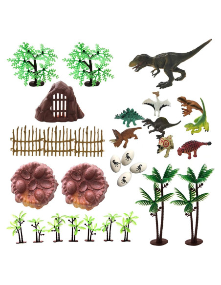 Juego de Dinosaurios 30 Piezas - Taken All, Figuras y Accesorios