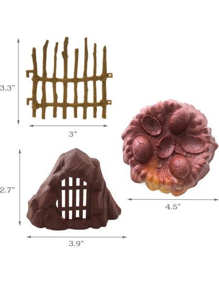 Juego de Dinosaurios 30 Piezas - Taken All, Figuras y Accesorios