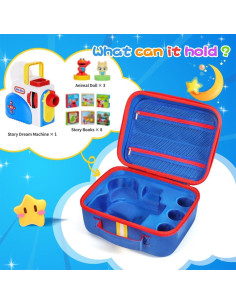 Funda de Almacenamiento Seracle para Story Dream Machine Azul 2