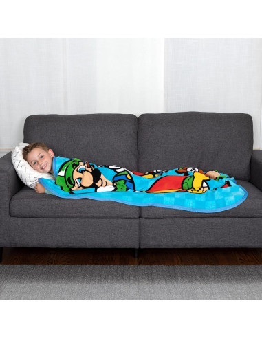 Cobertor Super Suave Franco Kids Mario 116x152 cm