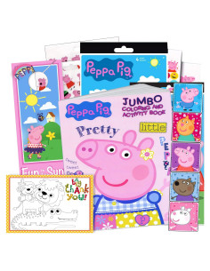 Set de Colorear Peppa Pig - Libro, Stickers y Colgador