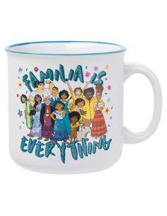Taza Cerámica Glitter Disney Encanto 0.58 kg 20 oz