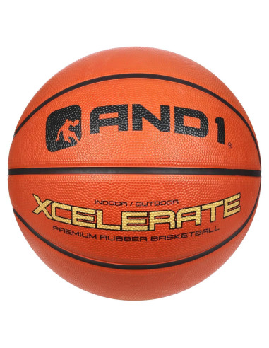 Balón de baloncesto AND1 Xcelerate Tamaño 7 Naranja