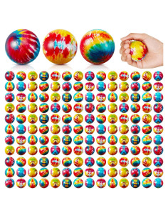 Pelotas Antiestrés Wettarn 120 Pcs Espuma Colorida 5 cm