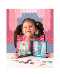 Lata de Viaje Magnética Stephen Joseph Conejo y Gato 40 Piezas 2