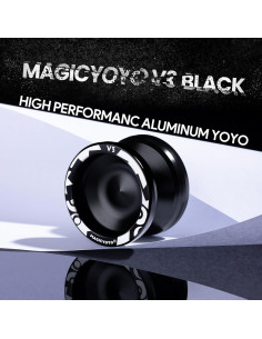 Yoyo Profesional MAGICYOYO V3 para Niños y Adultos - Negro 2