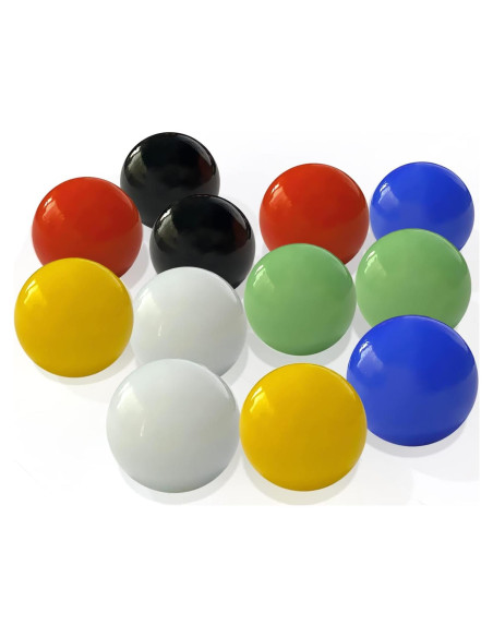 60 Canicas de Vidrio DODHEG Multicolor 1.60 cm para Juegos