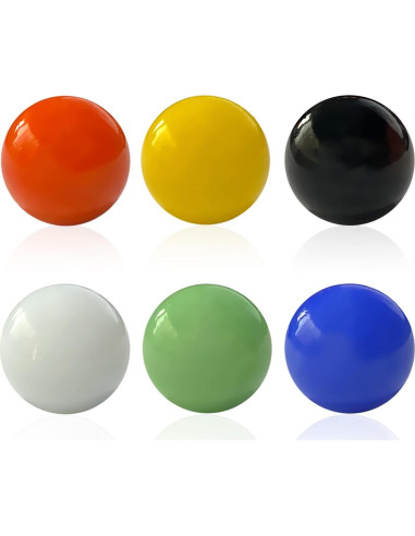 60 Canicas de Vidrio DODHEG Multicolor 1.60 cm para Juegos