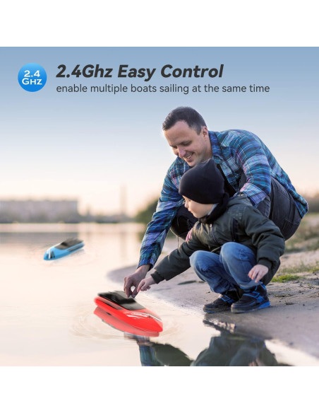 Barcos RC TOLLCY TR10 2Pack Rápidos para Niños 15KMH