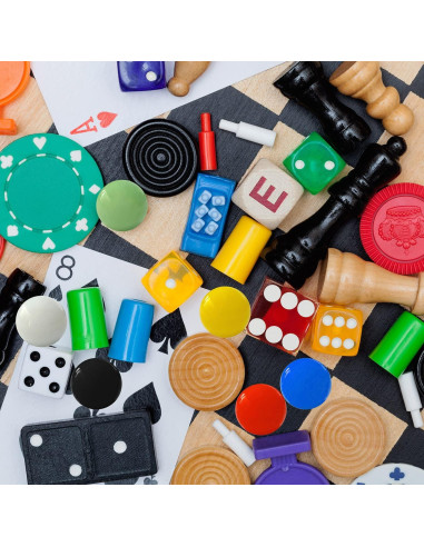 60 Canicas de Vidrio DODHEG Multicolor 1.60 cm para Juegos