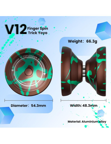 Yo-yo Profesional MAGICYOYO V12 para Niños y Adultos