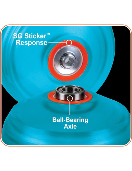 Yo-Yo Duncan Freehand Azul con Contrapeso y Aluminio