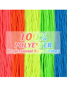 Paquete de Cuerdas de Yoyo ShungRu 50 Piezas 110 cm Colores 2