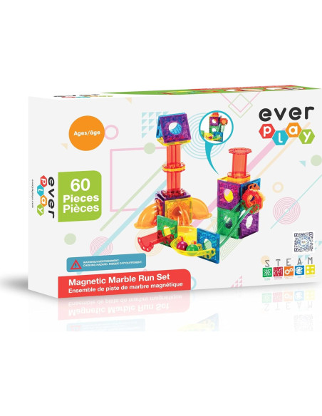 Juguete de Construcción Magnético Everplay 60 Piezas STEM Juguete de Construcción Magnético Everplay 60 Piezas STEM