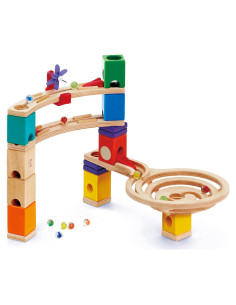 Hape Quadrilla Set de Canicas de Madera Carrera