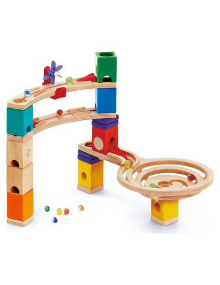 Hape Quadrilla Set de Canicas de Madera Carrera