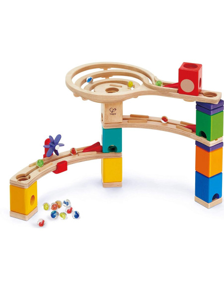 Hape Quadrilla Set de Canicas de Madera Carrera