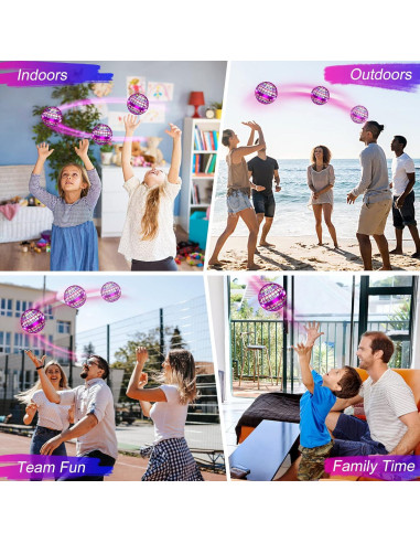 Bola Voladora Dhapy 2 Pack Mejorada para Niños 6+ Años