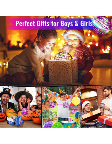 Bola Voladora Dhapy 2 Pack Mejorada para Niños 6+ Años