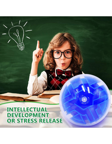 Paquete de 50 Juguetes de Laberinto 3D para Niños