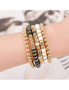 Kit de Fabricación de Pulseras Gionlion - 3000 Cuentas de Arcilla 2